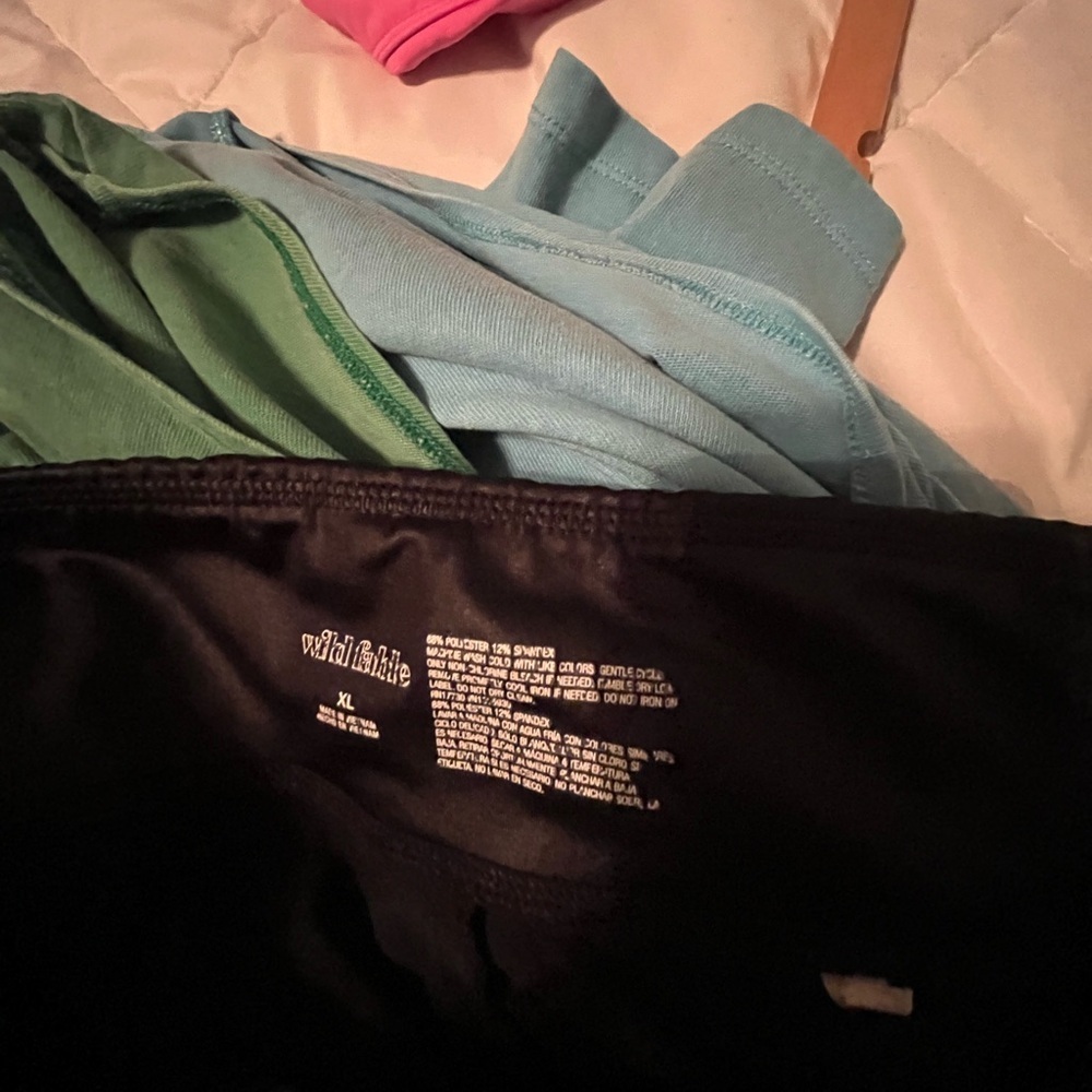 Wild Fable Black High-Waist Stretch Leggings - Women Pants Size XL - Picture 4 of 4